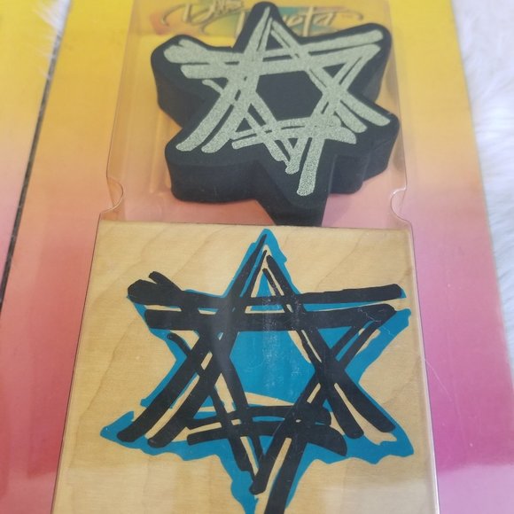 3 Sets Rubber Stamps Unoped New - Picture 3 of 7